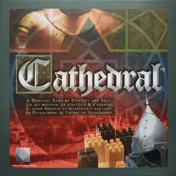 Wooden Cathedral Board Game
