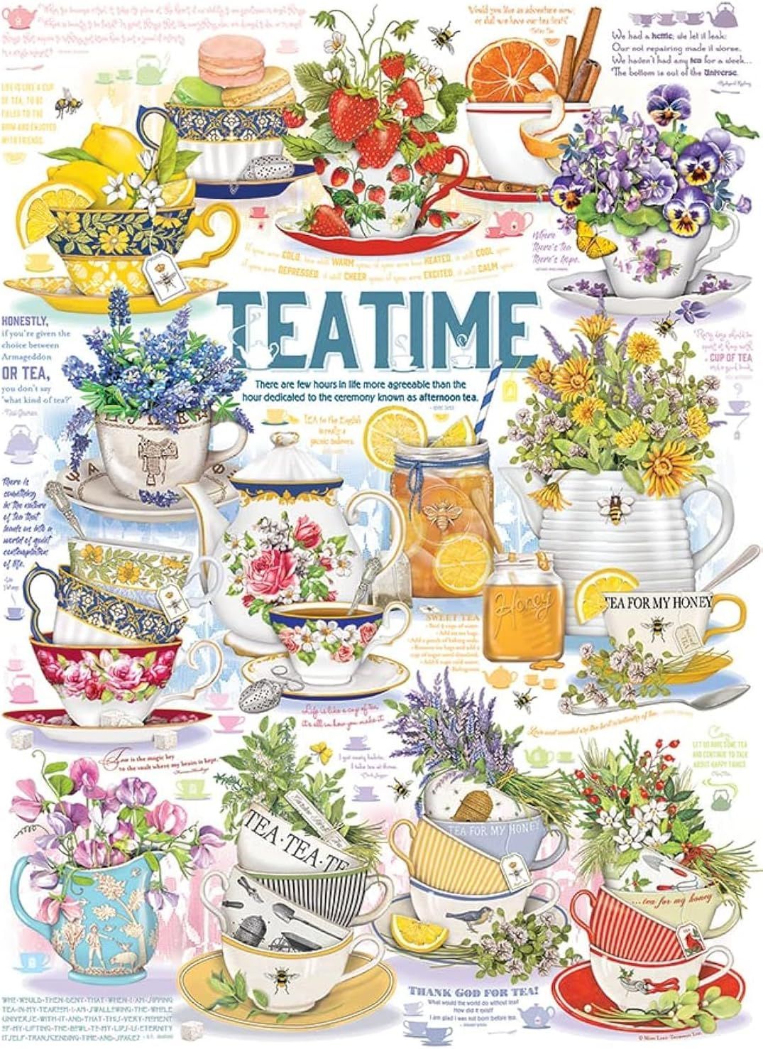 Tea Time 1000pc Jigsaw Puzzle