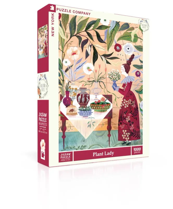 Plant Lady 1000pc New York Puzzle Company Jigsaw Puzzle