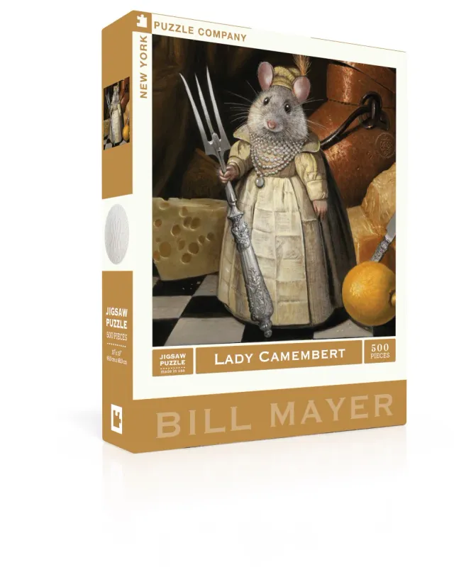 Lady Camembert 500pc New York Jigsaw Puzzle