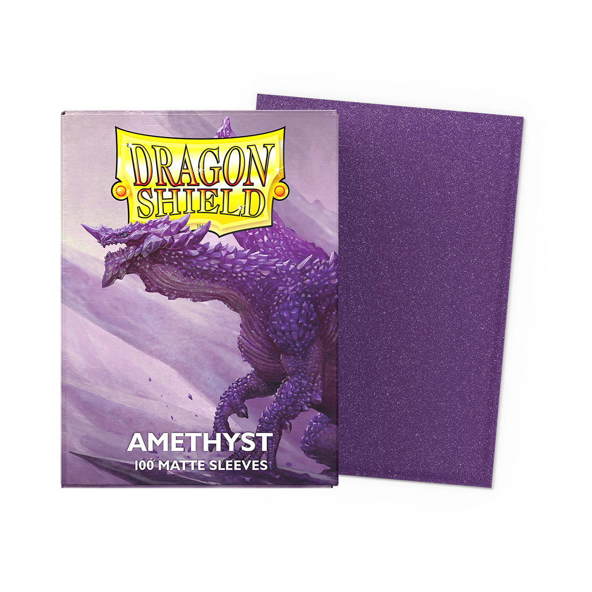 Dragon Shield Sleeves 100ct - Matte Amethyst