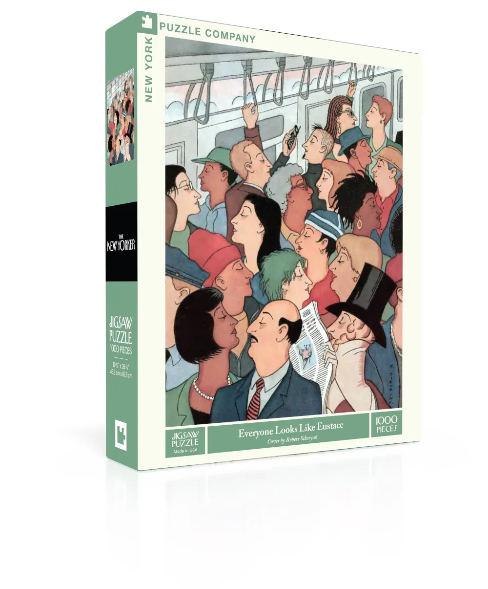 Everyone Looks Like Eustace 1000 pc New York Puzzle