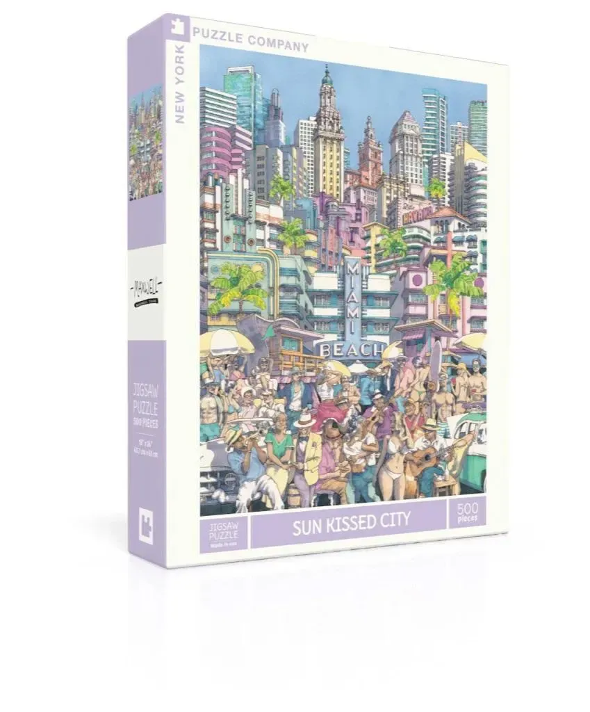 Sun Kissed City 500pc Jigsaw Puzzle