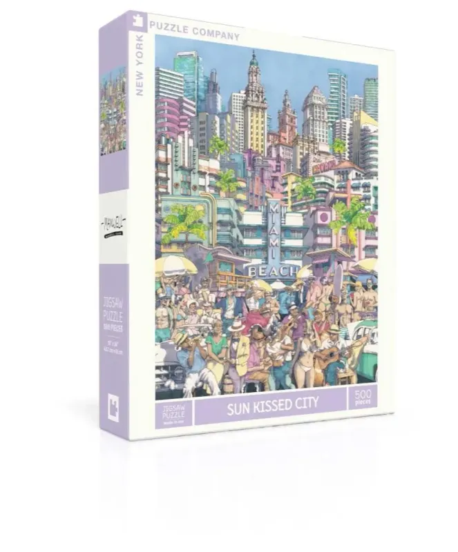 Sun Kissed City 500pc Jigsaw Puzzle