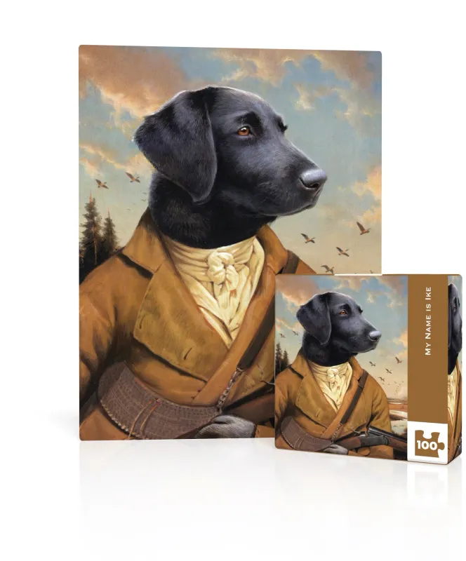 My Name is Ike 100pc New York Puzzle Company Jigsaw Puzzle