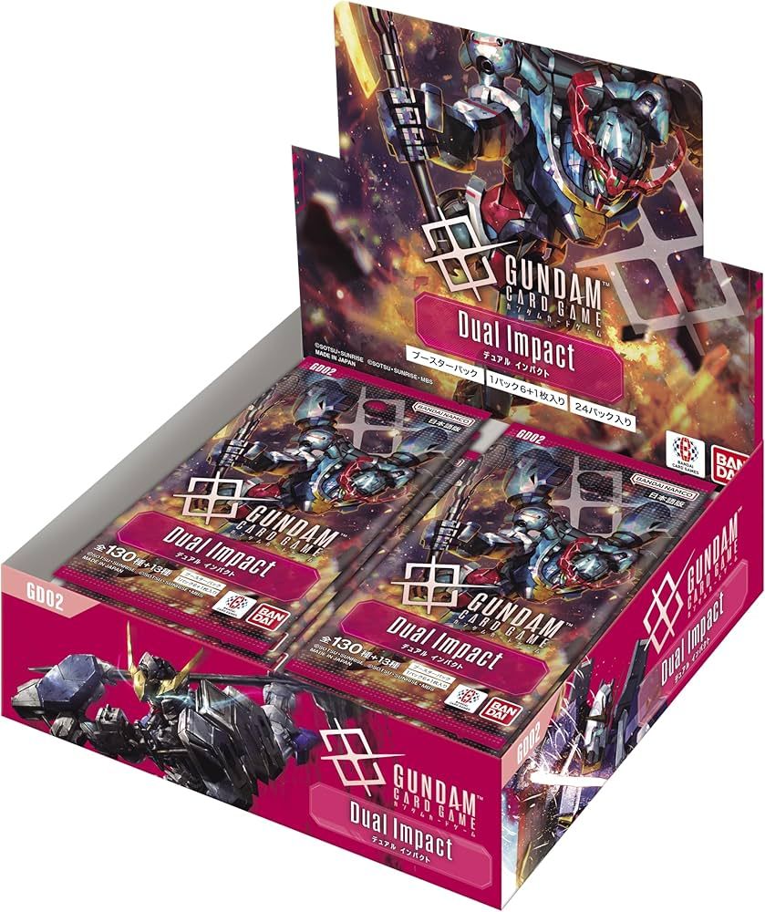 Gundam TCG: Dual Impact Booster Display  (GD02)