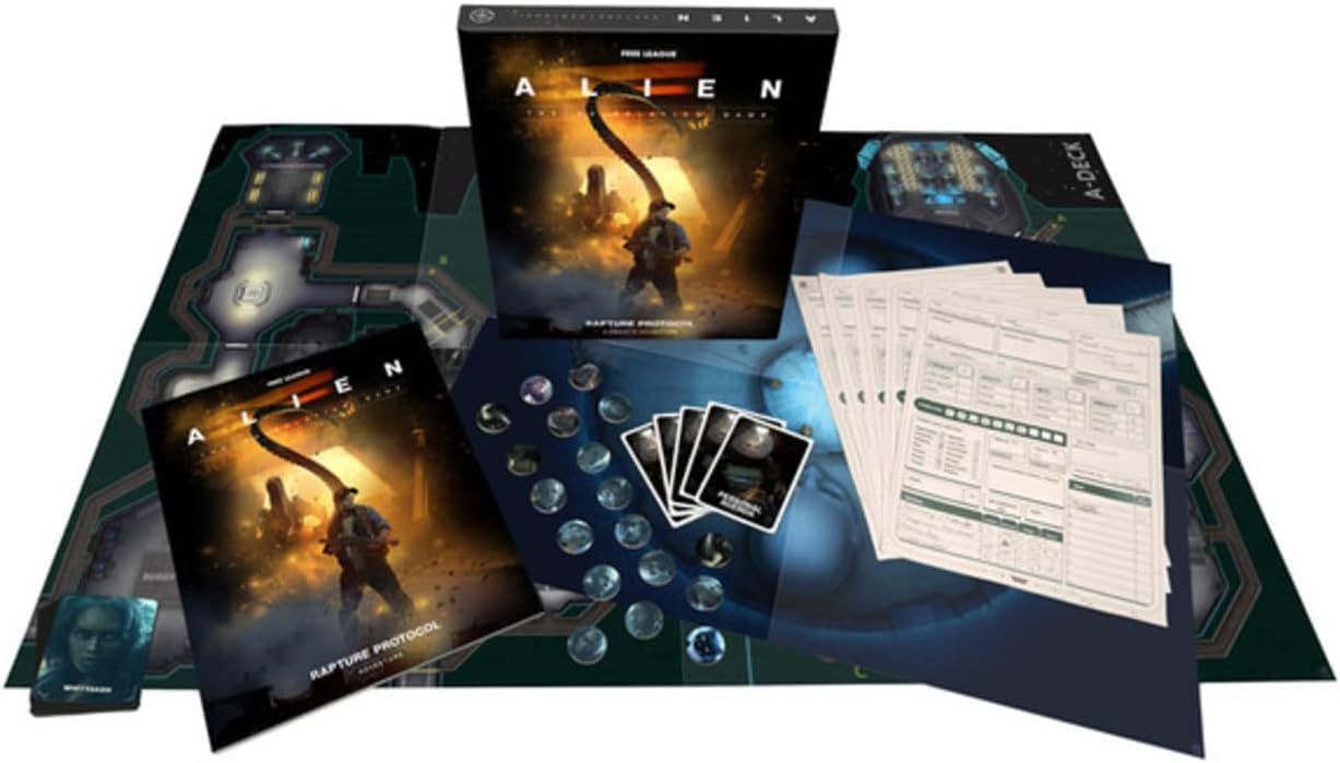 Alien RPG Adventure Book Rapture Protocol