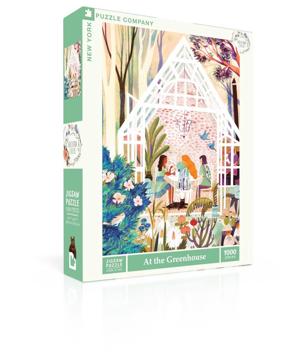At The Greenhouse 1000pc New York Jigsaw Puzzle