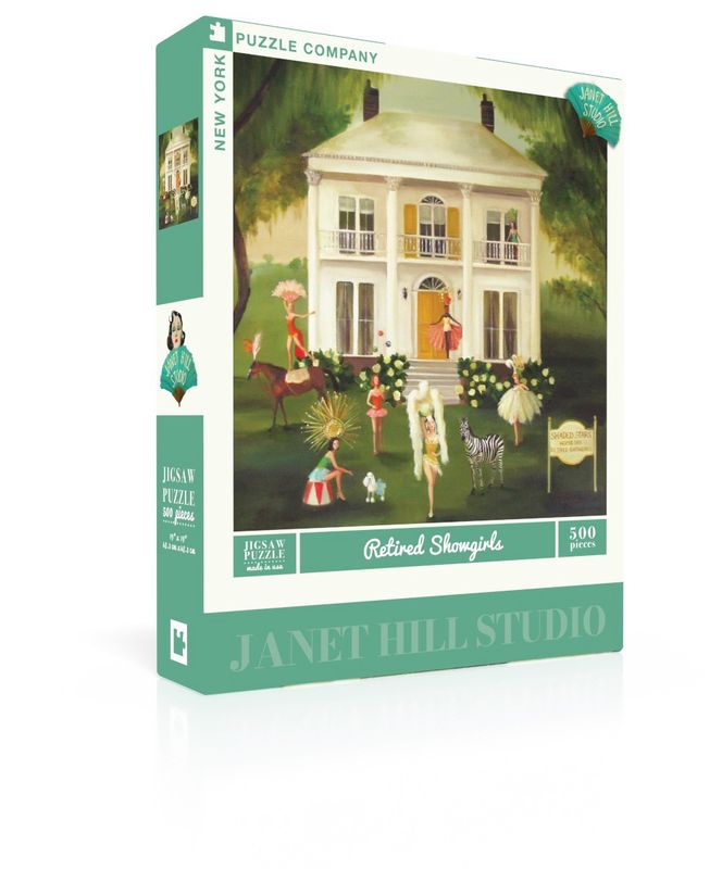 Retired Showgirls 500pc New York Puzzle Company Jigsaw Puzzle