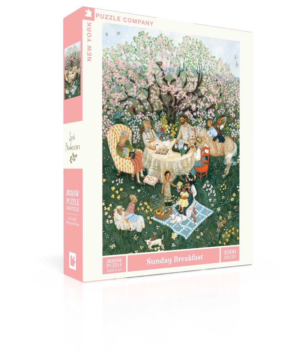Sunday Breakfast 1000pc New York Puzzle Company Jigsaw Puzzle