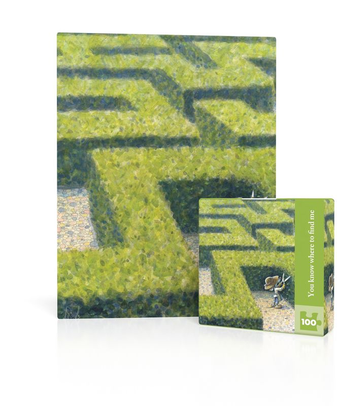 You Know Where to Find Me Mini 100pc New York Puzzle Compnay