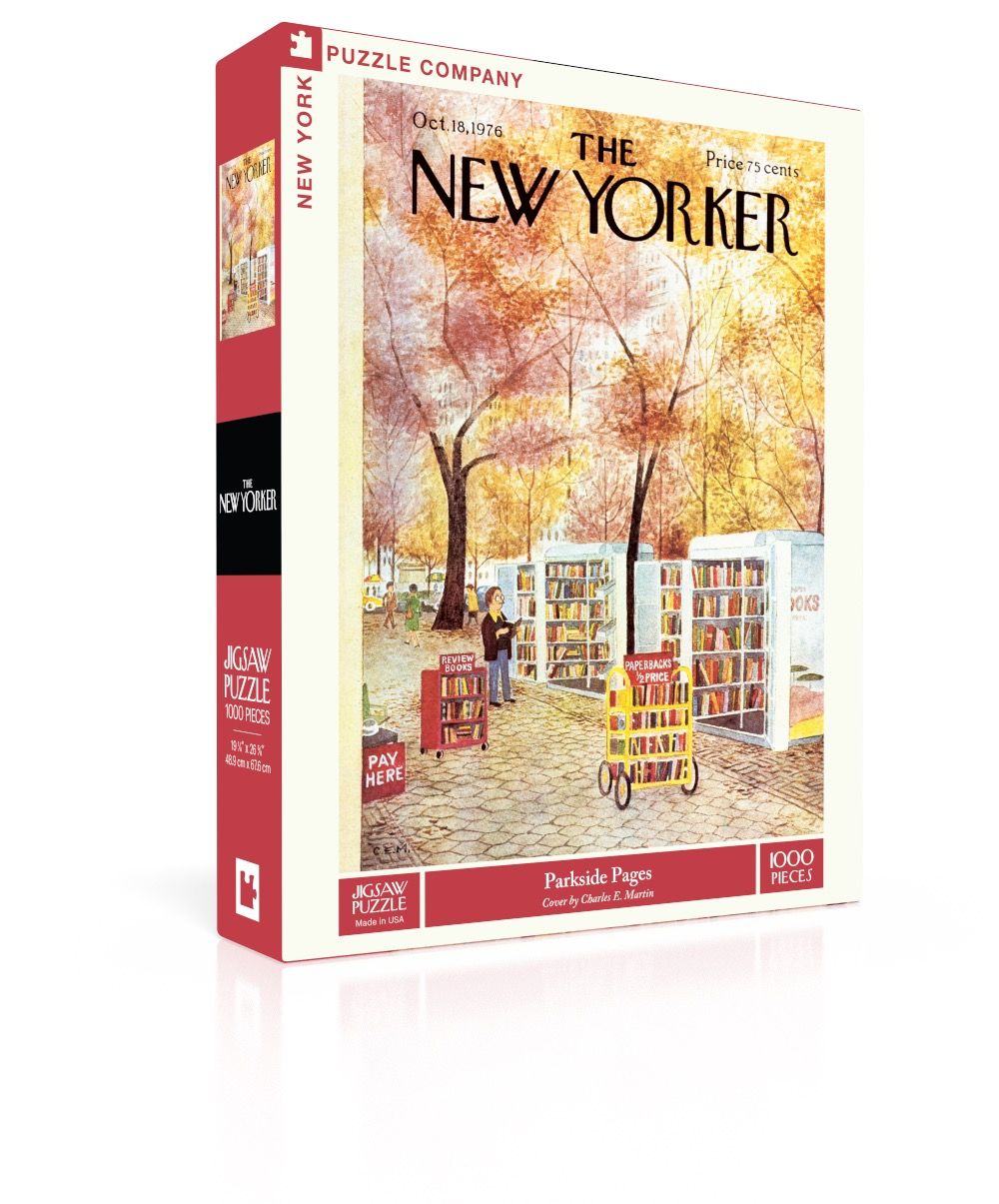 Parkside Pages 1000pc New York Puzzle Company Jigsaw Puzzle