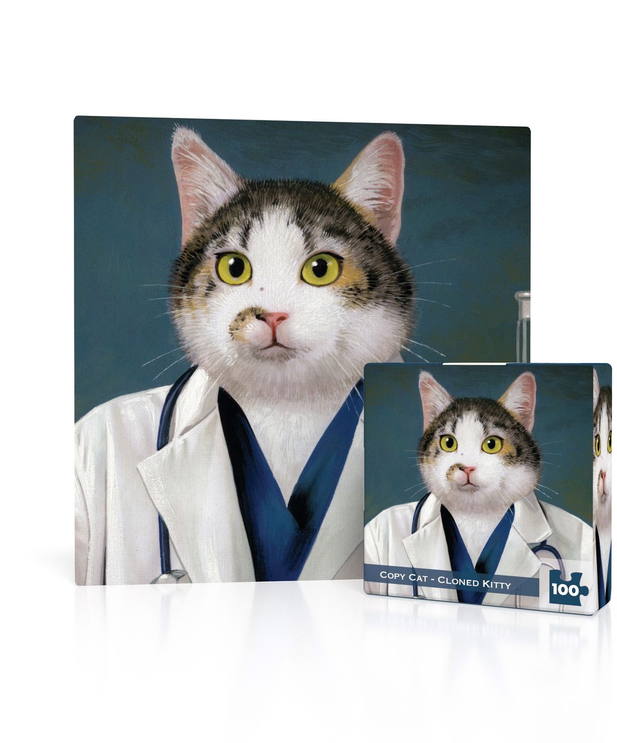 Copy Cat - Cloned Kitty Mini 100pc New York Puzzle Compnay Jigsaw Compnay