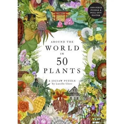 Around the World in 50 Plants 1000pc Puzzle