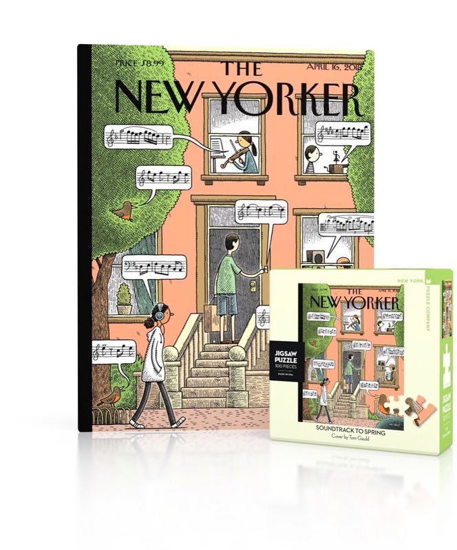 Soundtrack of Spring Mini 100pc New York Puzzle Company Jigsaw Puzzle