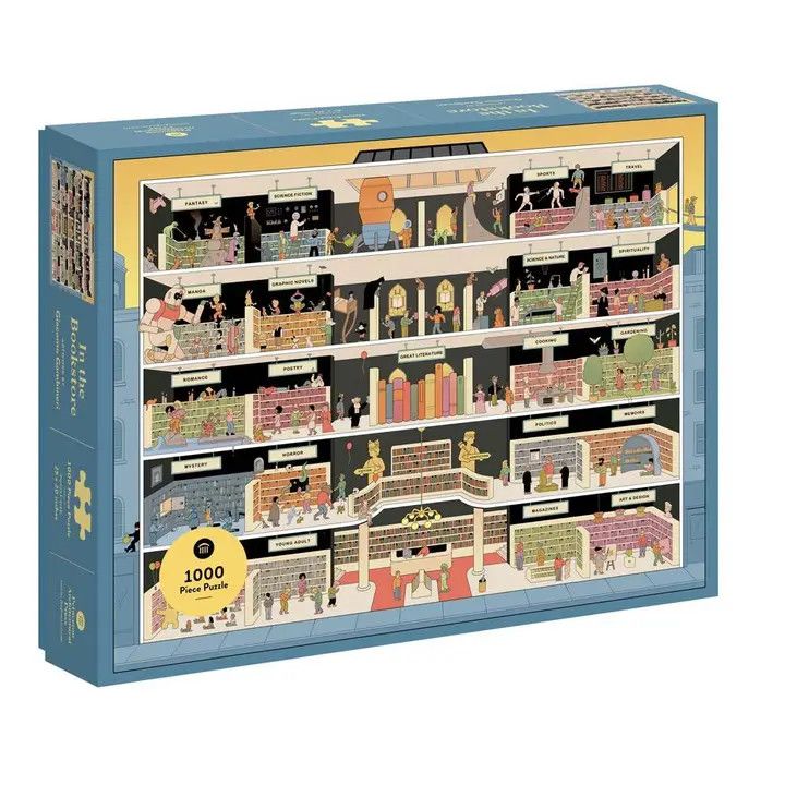 In the Bookstore 1000pc Puzzle