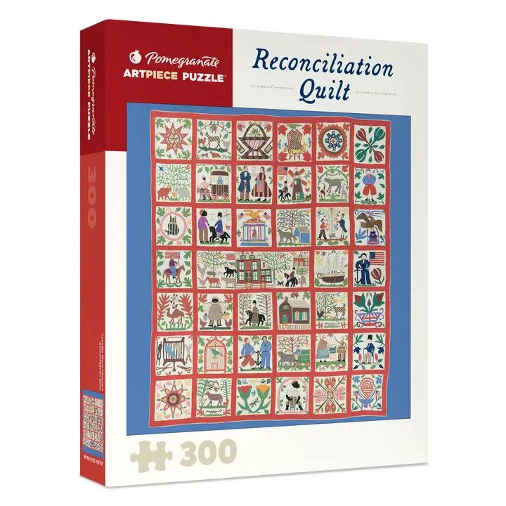Reconciliation Quilt 300pc Pomegranate Jigsaw Puzzle