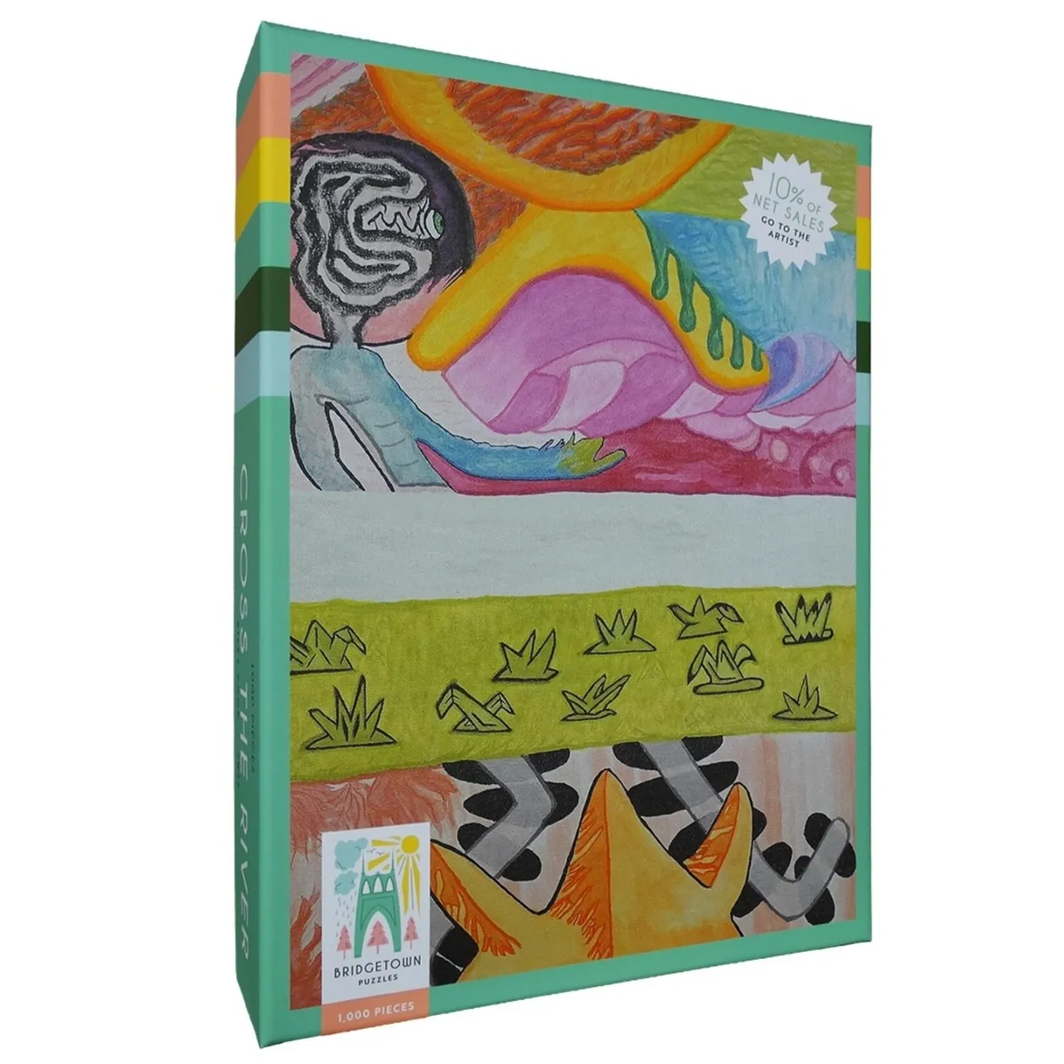 Cross The River 1000pc Jigsaw Puzzle