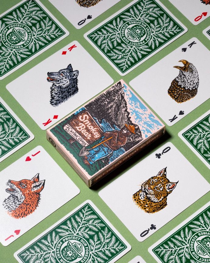 Art of Play Playing Cards: Smokey Bear