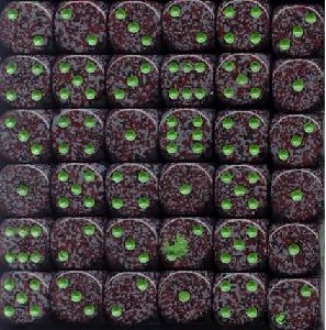 Chessex 36ct D6 Set - Speckled Earth