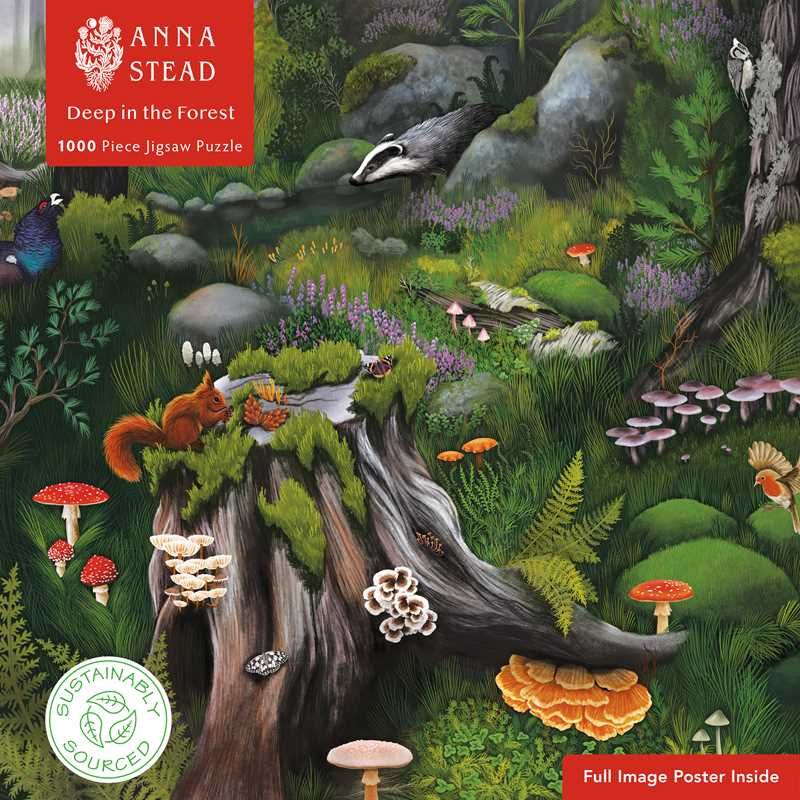 Deep in the Forest 1000pc Jigsaw Puzzle