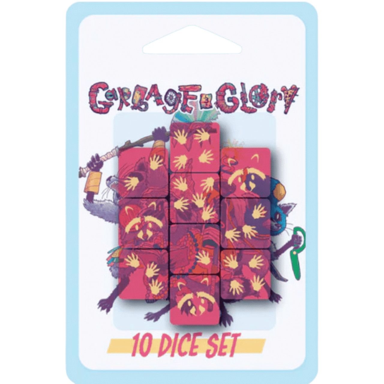 Garbage &amp; Glory RPG Dice Set