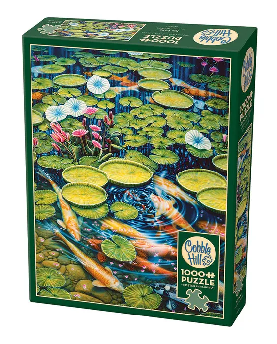 Koi Pond 1000pc Jigsaw Puzzle