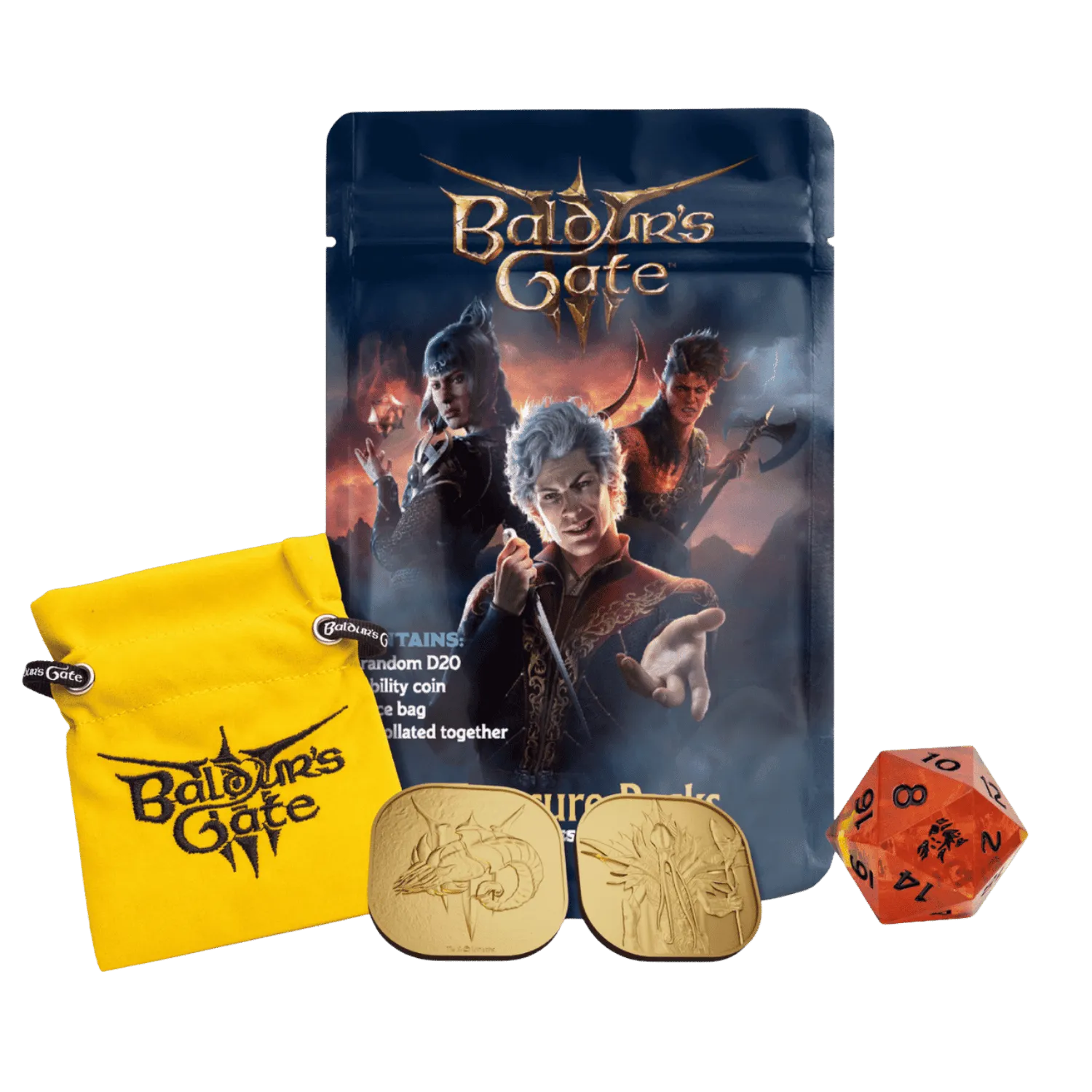 D&amp;D: Baldurs Gate 3 Treasure Pack