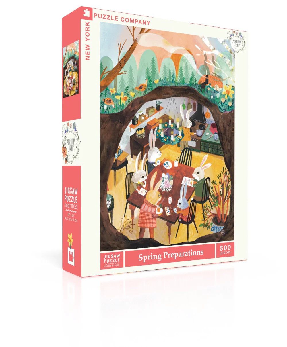 Spring Preparations 500pc New York Jigsaw Puzzle
