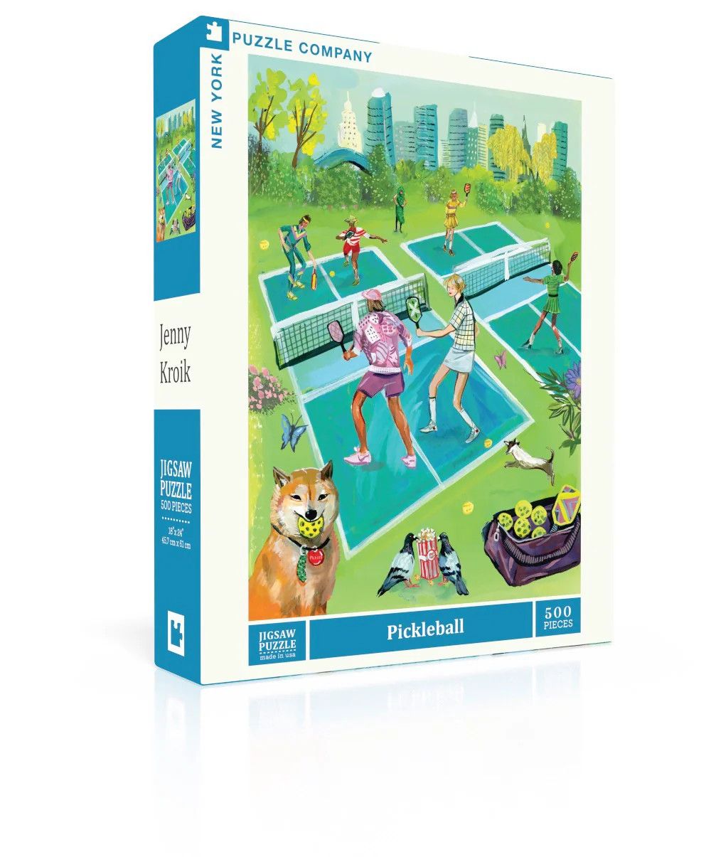 Pickleball 500pc New York Jigsaw Puzzle