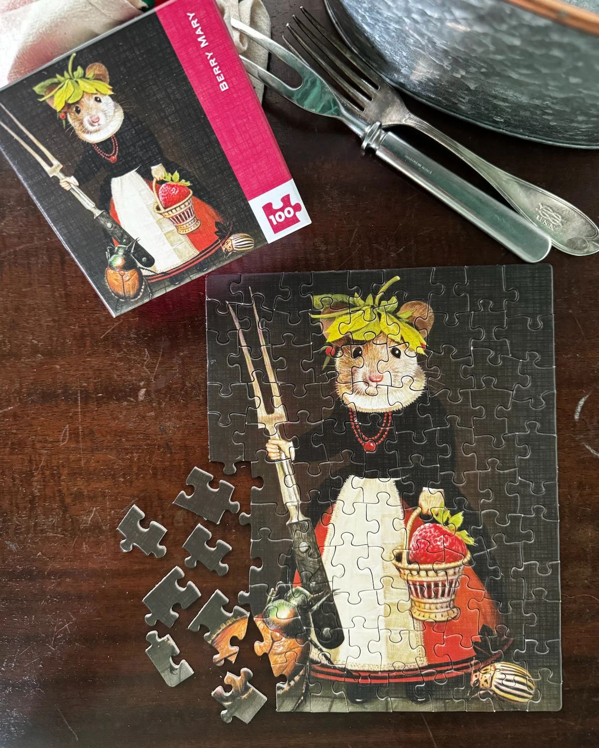 Berry Mary Mini 100pc New York Jigsaw Puzzle