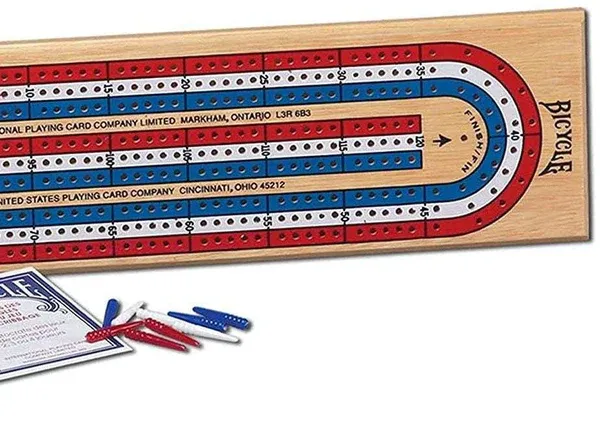 Bicycle 3 Track Cribbage