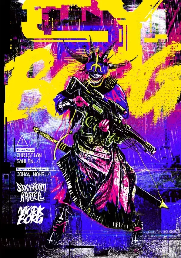 CY_BORG Core Rulebook (SciFi RPG, Hardback)