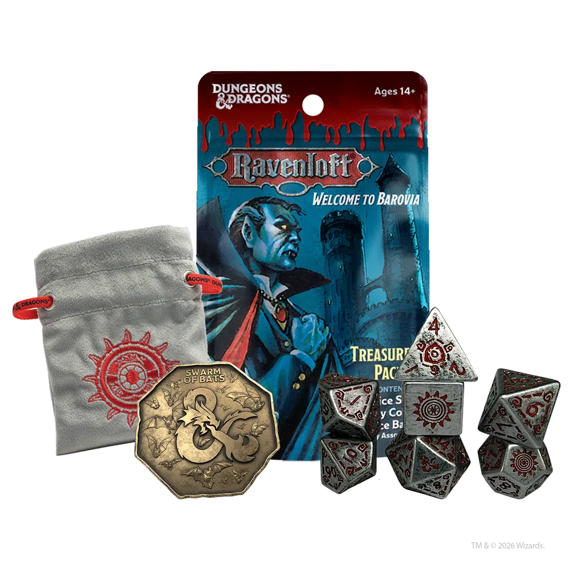 D&amp;D Ravenloft: Castle Ravenloft Treasure Pack