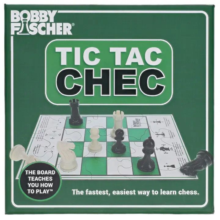 Bobby Fischer Tic Tac Chec