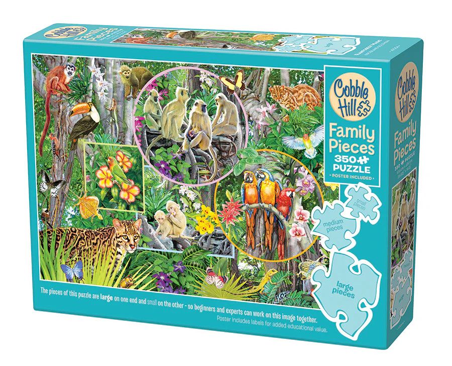 Rainforest Magic (Family) 350pc Puzzle
