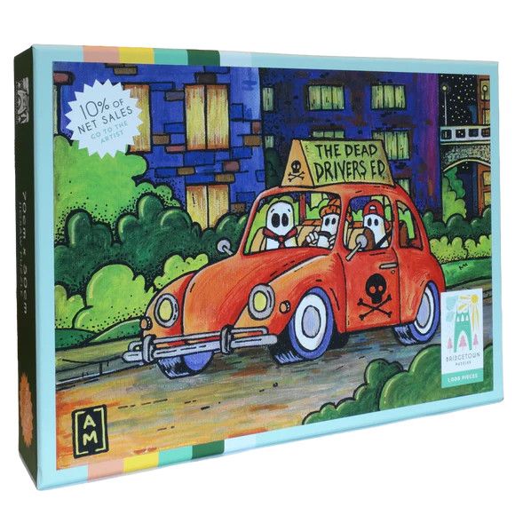 The Dead's Drivers Ed 1000pc  Bridgetown Puzzles Jigsaw Puzzle