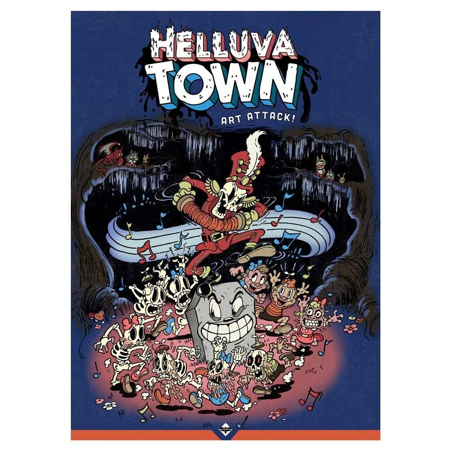Helluva Town: Cartoon Gangster RPG: Art Attack!