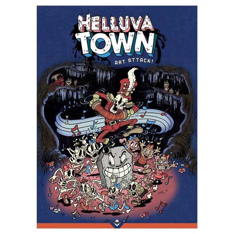 Helluva Town: Cartoon Gangster RPG: Art Attack!