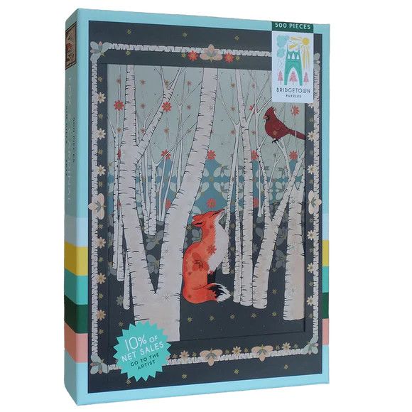 Fox and Cardinal 500pc puzzle