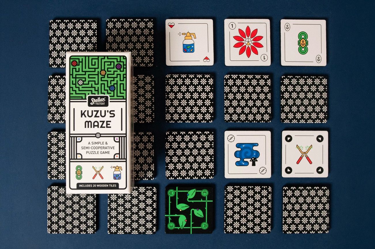 Kuzu's Maze: A Simple and Semi-Cooperative Puzzle Game