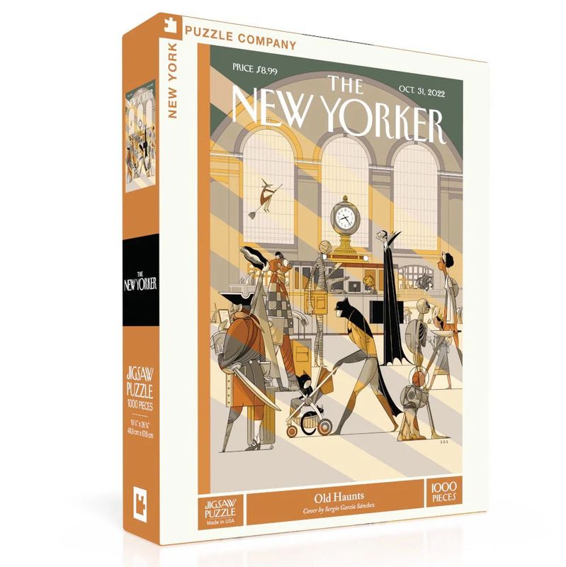 Old Haunts 1000pc New York Puzzle Company Jigsaw Puzzle