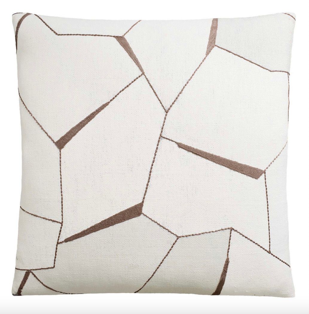 Diverging Blush Pillow 20&quot;