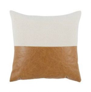 Canyon Ivory/Chestnut Pillow 20&quot;