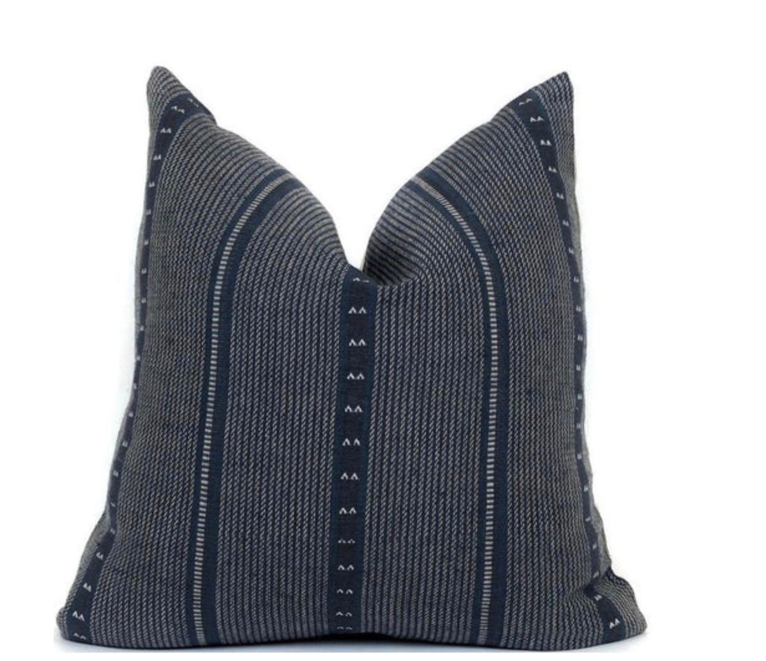 Florence Navy Pillow 14x20&quot;