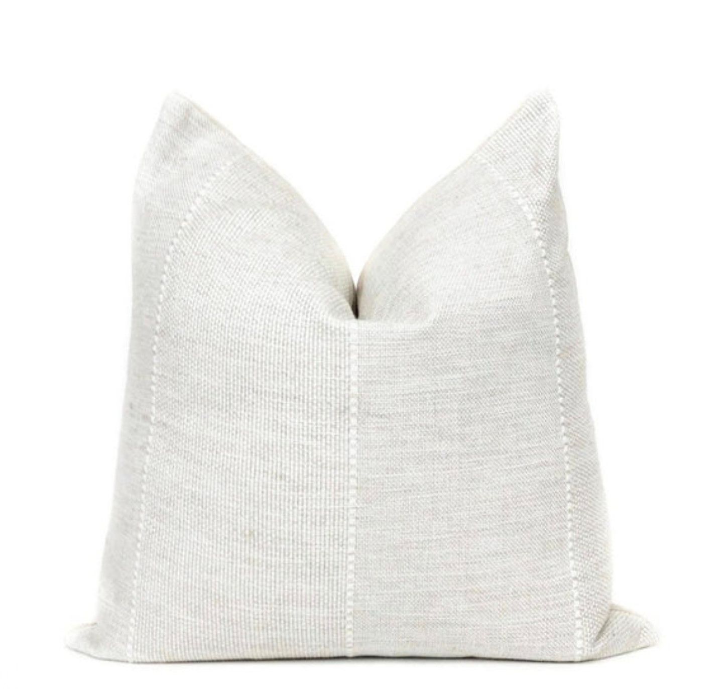 Verona White Pillow 22&quot;