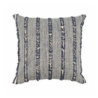 Frayed Up Denim Pillow 20&quot;
