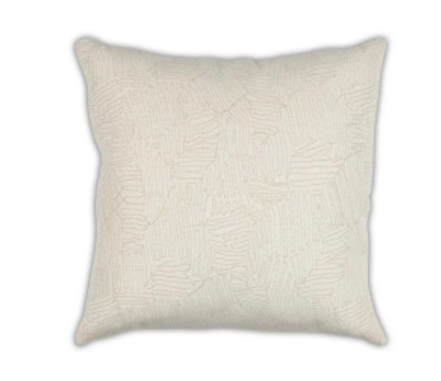 River Vanilla Pillow 22&quot;