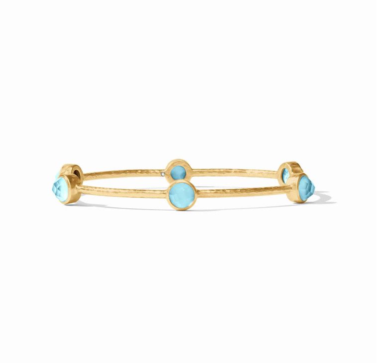 Milano Luxe Bangle - small - capri blue