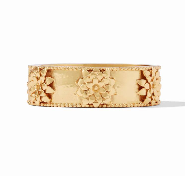 Flora Statement Hinge Bangle